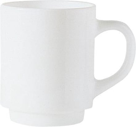 Arcoroc Bock Mug Melkwit 29cl Horeca