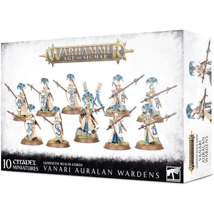 Set van 10 figuurtjes Games Workshop Warhammer AoS - Lumineth Realm-lords Vanari Auralan Wardens