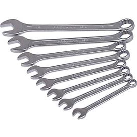 Ringsteeksleutel-set Projahn, 8-delig, metrisch 8-19 mm, chroom-vanadium-staal, in karton