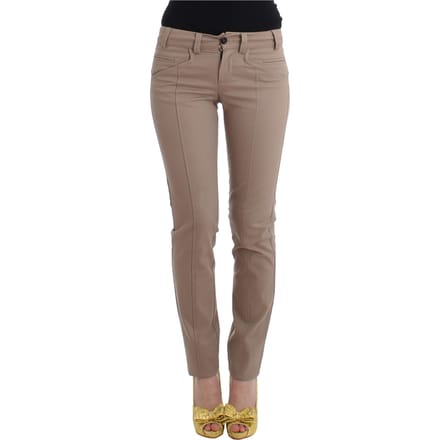 Cavalli Dames Beige slanke jurk broek