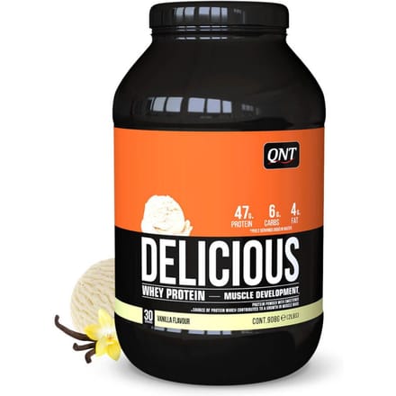 QNT|Delicious Whey|Protein Eiwitpoeder|Eiwitshake| Vanille