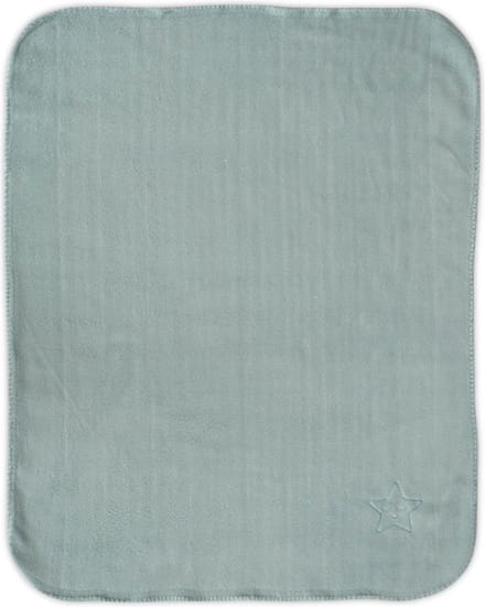 Lorelli Fleece Mint Star 75x100cm Wiegdeken