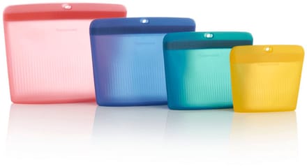 Tupperware Ultimate silicone bags 4-delig