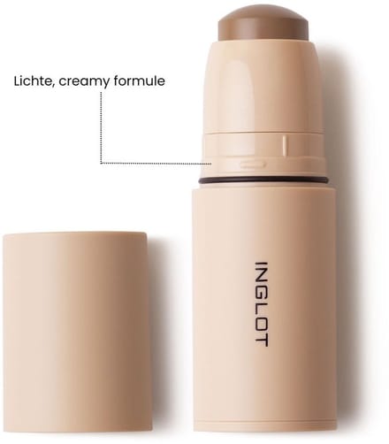 INGLOT Cream Bronzer Stick - Medium Brown 111 | Cream Contour | Bronzer Creme