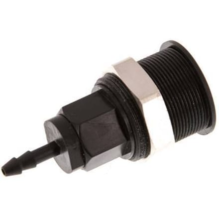 POM DN 5 Koppeling Snelkoppeling 4 mm Slangpilaar Pull-Off