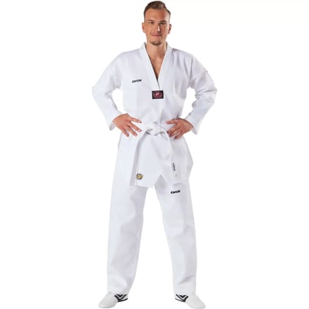 KWON Taekwondopak Victory witte V-hals
