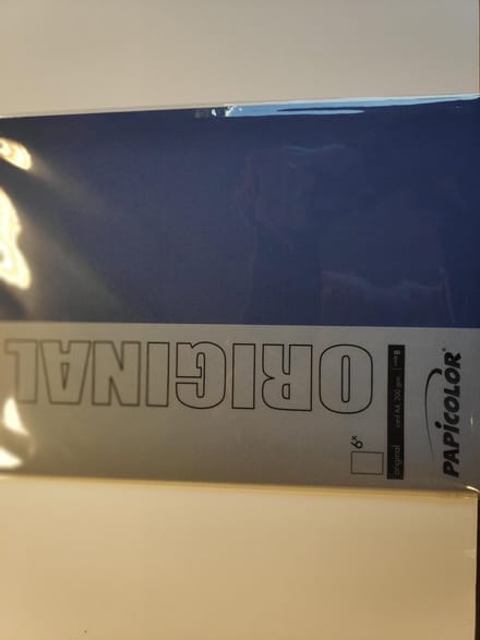 Papicolor Original Papier A4 200 gsm 6 Sheets Irisblauw