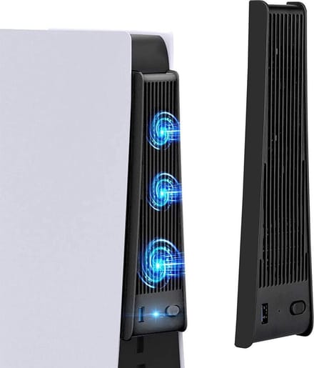 MMOBIEL Externe koelventilatoren Fans voor PlayStation PS5 Digital Edition