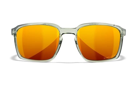 Wiley X ALFA zonnebril met CAPTIVATE™ GEPOLARISEERDE BRONZEN SPIEGEL glazen