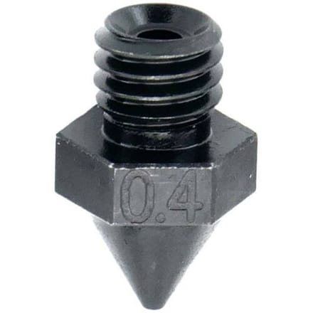 FabConstruct Nozzle RAISE3D Pro2 Steel 0,4 mm Geschikt voor: Raise3D Pro2 Plus, Raise3D E2, Raise3D Pro2 Nozzle RN35361