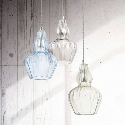 Maytoni Hanglamp Eustoma met helder glas