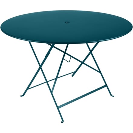 Fermob BISTRO klaptafel rond - 21 acapulcoblauw - Ø 117 cm