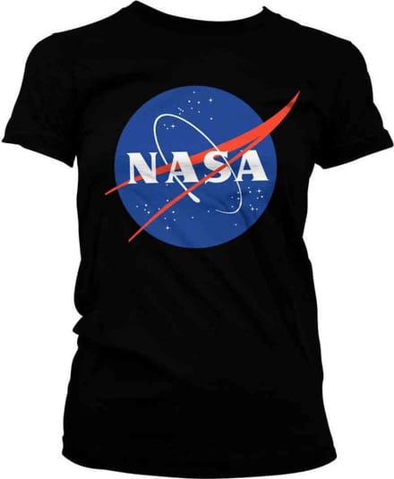 NASA Dames Tshirt -S- Insignia Zwart