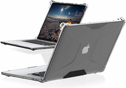 Case geschikt voor Apple MacBook Pro 16 (2021) - UAG - Plyo Serie - Hardcover - Ice - Geschikt voor Apple MacBook Pro 16 (2021) Cover