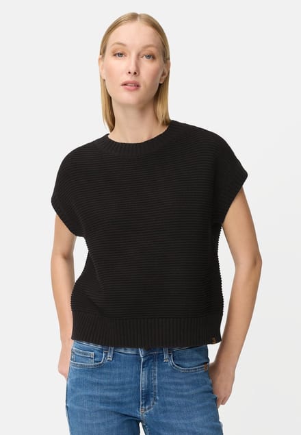 camel active Gebreide trui van een katoenmix - Maat - Kaviaarwomenswear-S