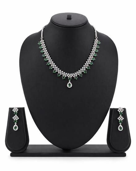 N3 Collecties Klassieke Diamanten Elegance Set Voor Vrouwen