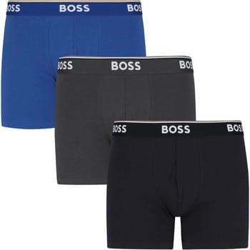 Boxershort met logo in band in een set van 3 stuks, model 'Power'