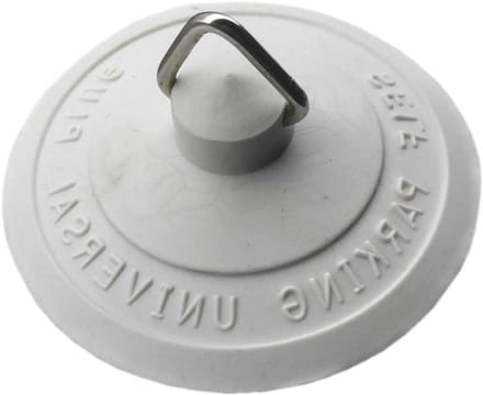 Wastafel Stop - Afvoerplug Rubber - Lekkage Voorkomen - Zelfsluitend - 56 MM - Zwart