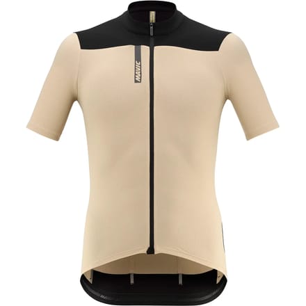 Mavic Allroad Cargo Korte Mouw Wielertrui Beige M Man
