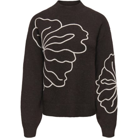 Jacqueline de Yong Jdyjella ls flower pullover knt noos dessin