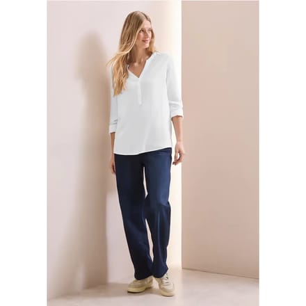 Blouse in effen kleur