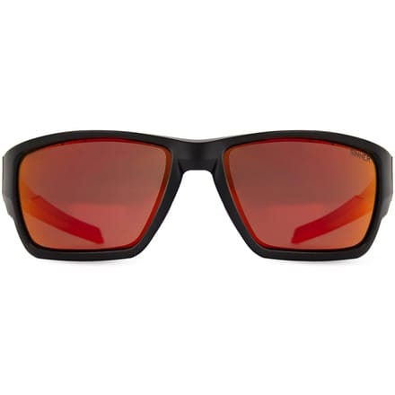 SINNER Jacara - Zonnebril - Polariserende SINTEC®-lenzen - Mat zwart/ rood - Unisex - One size - BIO based frame