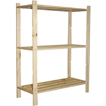 Baseline Rek 3 Legplanken In Massief Den 90x70x30cm
