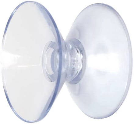 40mm Zuignap Dubbelzijdig - Transparant - type: GZ-404