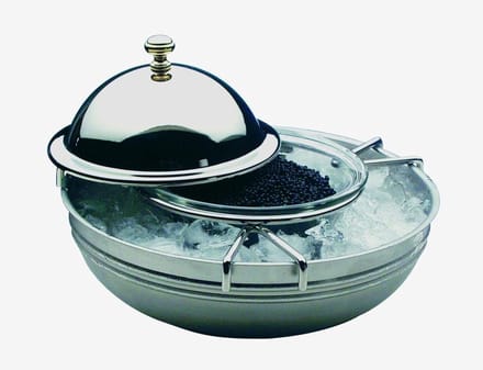 APS Wijnkoeler - 4-Delige Set - RVS - Ø 18 cm - Ø 10 cm - Vaatwasserbestendig - Breukvast