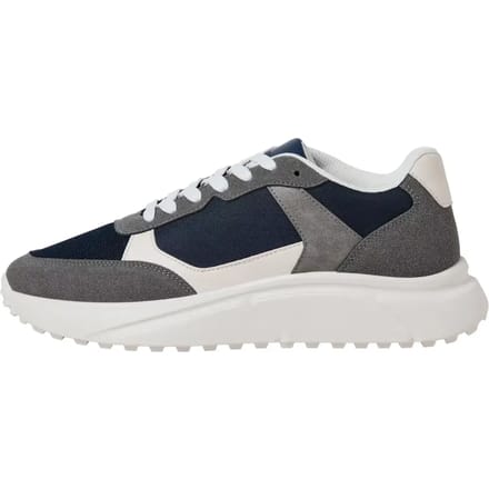 Jack & Jones Aspire Runner Polyurethaan Heren Castlerock/Navy Blazer Sneakers