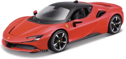 Maisto Ferrari Sf90 Stradale - Modelauto - Schaal 1:24 - Rood/Zwart