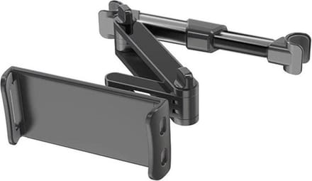 Techvavo® Tablet Houder Auto - Telefoonhouder Auto - Tablethouder Auto Hoofdsteun - Hoofdsteun Houder Tablet en Smartphone - Universeel