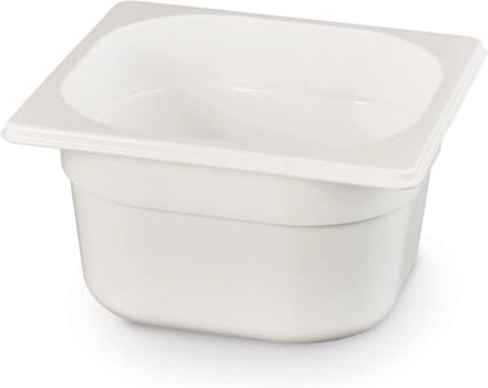 HENDI Gastronormbak – polycarbonaat – 1,6L – wit – 176x162x100 mm