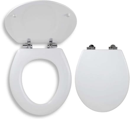 Novaservis Prestige - WC-zitting Softclose, MDF, wit WC/SOFTLYRA