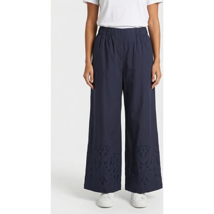 Alchemist Pants Moonflower Embr Navy Größe: 42 | Ausgestellte Hosen Outlet | Damen | Blau