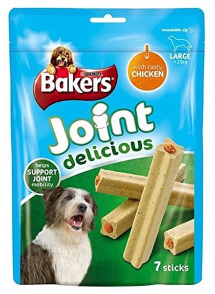 Grote Hond Behandelt - Kip Treats 7 per Pack (Pack van 4)