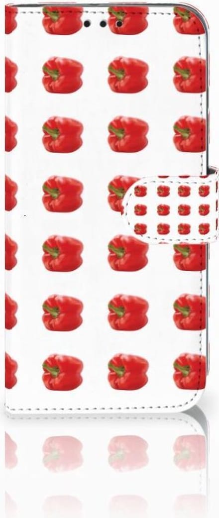 Honor 10 Lite Book Cover Paprika Red