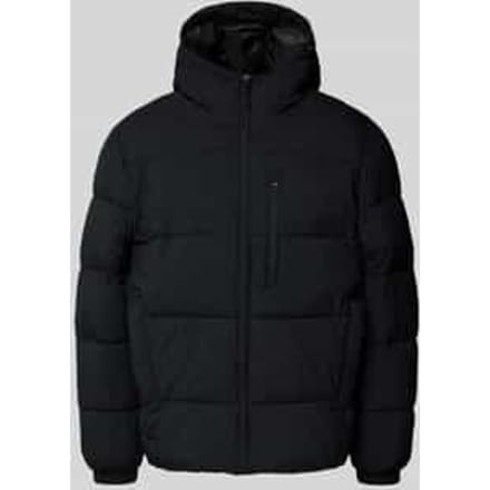 Tom Tailor Denim - Lichtgewicht pufferjas met capuchon - Maat S - Black