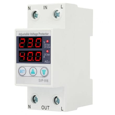 Dailygoody - Enkelvoudige Spanning Bescherming - 230V Ac Beveiliging