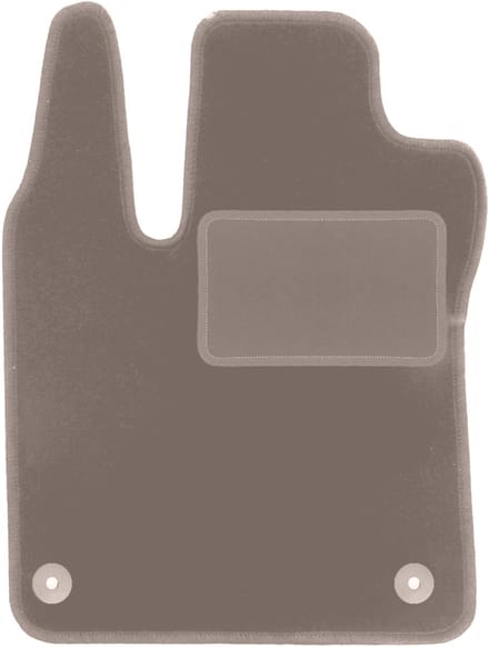 Bestuurdersmat beige voor: Smart Fortwo III hatchback (2014-2020)