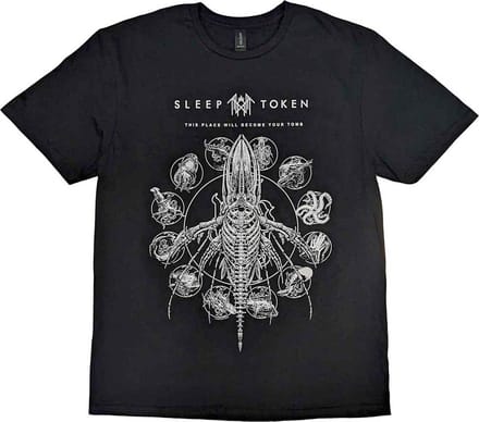 Sleep Token - Tomb Whale Heren T-shirt - L - Zwart