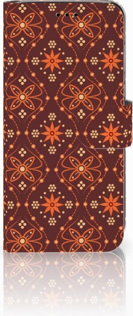 Huawei P20 Lite Telefoon Hoesje Batik Brown