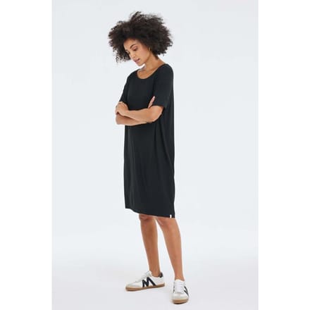 DIDI Dames Loose dress Baya Black maat 48