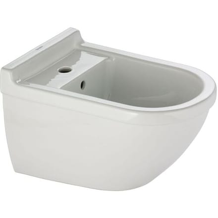 Duravit Starck 3 wall bidet with concealed fixing