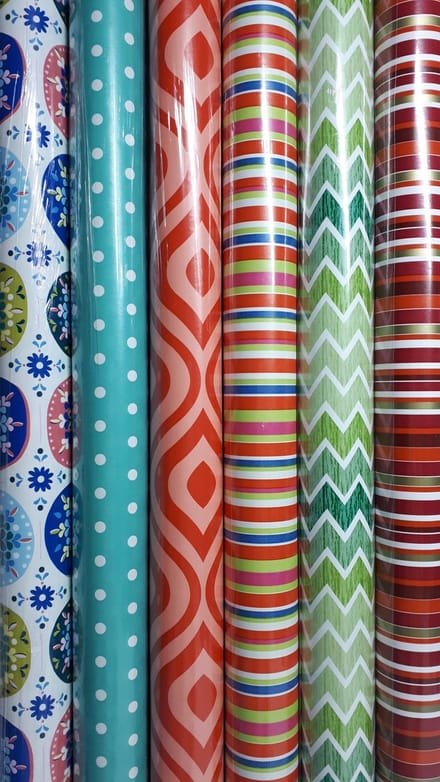Cadeaupapier Gevarieerd - 200cm X 70cm - Assortiment - Inpakpapier - 6 rollen -  Set D