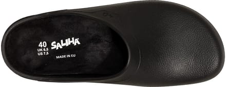 Saliha Fashion Multi - Klompen - Maat 47 - Open Hiel - Zwart - Comfortabel & Lichtgewicht - Tuinklompen - Tuinieren