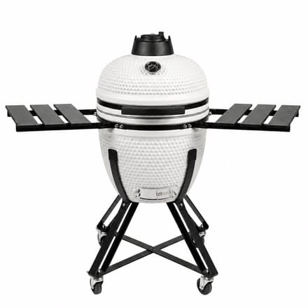 HEAT Outdoor Living Premium Kamado Barbecue Fyregg 18 Wit - grillen, roken, bakken