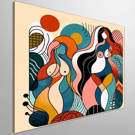 Kunstprint | Wanddecoratie | Canvas | 100 × 100 cm