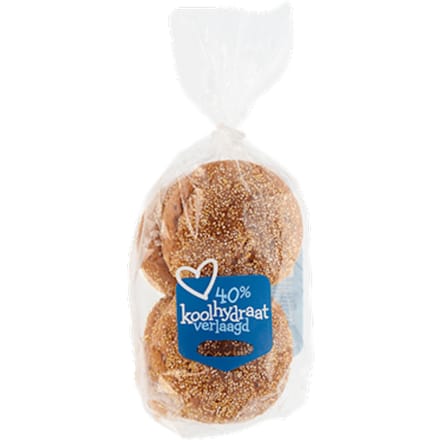 Koolhydraat verlaagde volkorenbollen