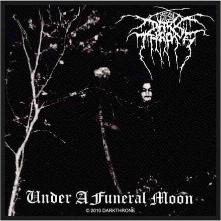Darkthrone - Under A Funeral Moon Patch - Zwart